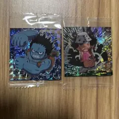 ワンピース大海賊シールウエハース シークレット 2枚セット