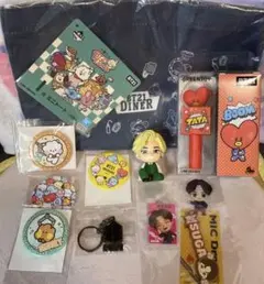 BTSファンクラブ特典　ミラー キーホルダー他BTSグッズまとめて