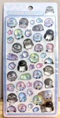 【正規品】 ボンボンドロップシール 水族館限定 ペンギン