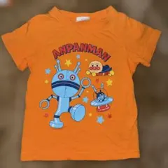 アンパンマン 半袖Tシャツ オレンジ 宇宙柄のサムネイル