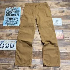 Dickies ペインターパンツ ダック地 ブラウン W32 ワークパンツのサムネイル