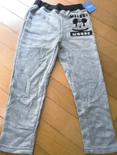 ディズニー ミッキーマウス 長ズボン　グレー　新品未使用　120サイズ