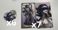 IdentityV オンリーショップ　第五人格　缶バッジ　クリアカード　夢の魔女