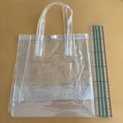 ASKUL クリアトートバッグ シースルーバッグ