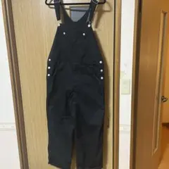 WEGO ブラックサロペット・オーバーオール