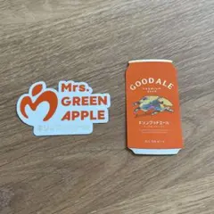 Mrs. GREEN APPLE & GOODALE ステッカーセット ミセス