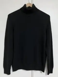 美品 エルメス マルジェラ期 カシミヤ100% ハイネック ニット ブラック