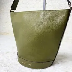 極美品　マイケルコース　TOWNSEND クロスボディ　シュリンクレザー　バケツ