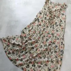 セルフォード 前後2WAY花柄シフォンワンピース 38 - メルカリ