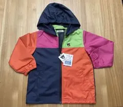 ★新品未使用ミキハウス　DOUBLE B カラーブロックジャケット　110cm