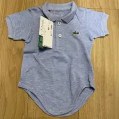 新品タグつき⭐︎LACOSTE ブルーポロボディースーツ