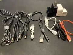 USBケーブルと充電アダプターセット
