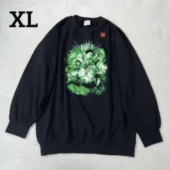 現行✨ARATA WANT U プリントスウェット 大きいサイズ XL 日本製