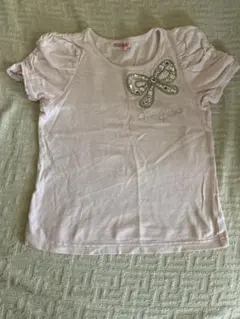 Mezzo Piano メゾピアノ　Tシャツ トップス　120cm ピンクのサムネイル