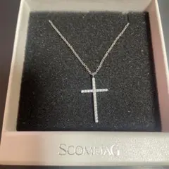 SCOMMAG ペンダントクロス 十字架 ネックレス 男女兼用