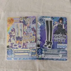 匿名発送　アイカツカード　ロリゴシック