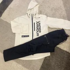 UNDER ARMOUR ジャージ上下セット ホワイト カモフラ 廃盤 | Mercari