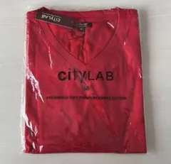 新品未使用品CityLab(シティラブ)Premium CottonTシャツ 赤のサムネイル