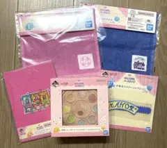 一番くじ　おジャ魔女どれみ　C賞エコバッグ　E賞タオル　F賞ラバーコレクション他