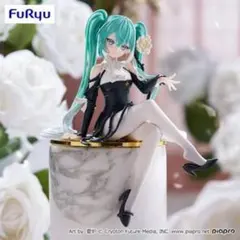 【開封済】初音ミク ぬーどるストッパーフィギュア 白薔薇のサムネイル