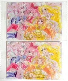 プリキュアウエハース12　　スイートプリキュア♪SSR 2枚
