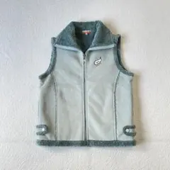 CASTELBAJAC フェイクレザー　ベスト　裏ボア　キッズ　140