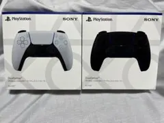 新品　PS5 DualSense コントローラーミッドナイトブラック　ホワイト