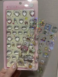 ちいかわ　BONBON DROP シール 2シートセット　パターン❶