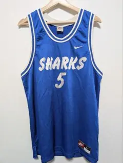 90s NIKE ゲームシャツ L バスケ ユニフォーム 銀タグ 白タグ