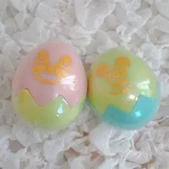 ディズニー イースター カプセルトイ リンコレ ミッキー ミニー