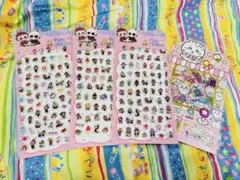ラブブぷくぷくシール３枚セット＋おまけちいかわシール