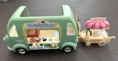 シルバニア ファミリー アイスクリームワゴン ポップコーンワゴン
