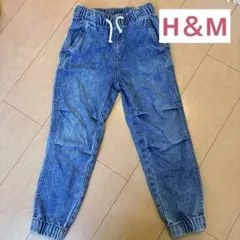 デニム調ジョガーパンツ 5-6Y