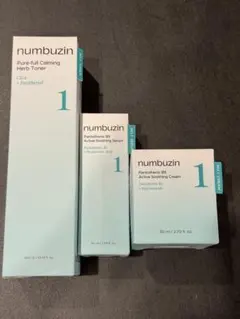 プリン様ご検討用）ナンバーズイン　1番　トナー、セラム、クリームセット