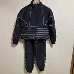 adidas ラージロゴトラックトップナイロンジャケット　パンツ