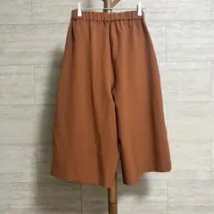 ROPE PICNIC ワイドパンツ 38サイズ 茶系 ゴム入り