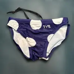 TYR 競パン　競泳水着 ドット柄　サイズSSのサムネイル