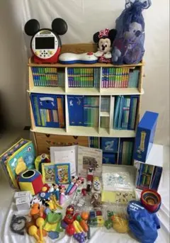 Disney World of English 知育教材セット - メルカリ