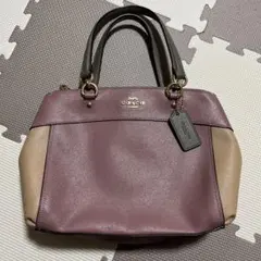 【美品】COACH レザーバッグ 2WAY