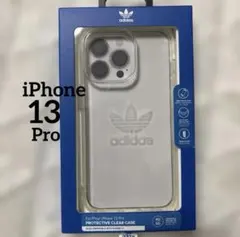 アディダス adidas iPhone 13Pro クリアケース シンプル ロゴのサムネイル
