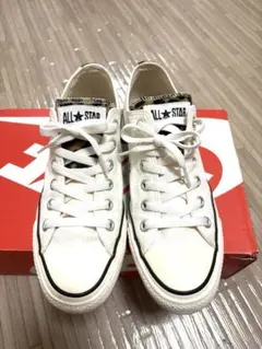 CONVERSE ALL STAR ホワイト スニーカー 25cm