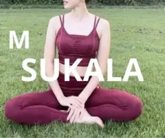 【SUKALA】エンボスリーフブラトップ　M ローズコッパー　LAVA
