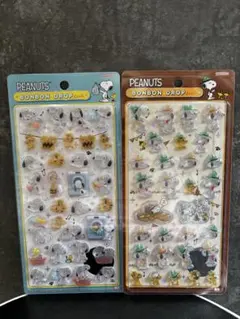 スヌーピー BONBON DROP シール 2パック