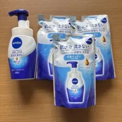 ニベア　クリアビューティー　弱酸性泡洗顔　皮脂すっきり　本体　つめかえのサムネイル