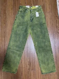 Levi's '94 BAGGY グリーンデニム ワイドパンツ W25L29
