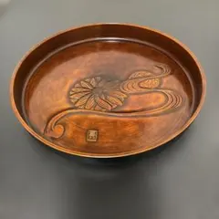 漆器のアソベ 金箔 高級 漆器 銘々盆 揃 銘々皿 芽生 松 盆 トレー 箱