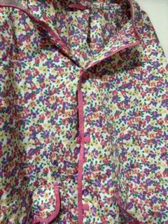 シューラルーキッズレインコート130-140サイズ 小花柄