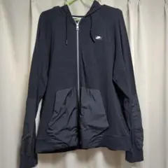NIKE フルジップパーカー　スポーツウェア　サーマフィット　黒ブラック　L中古