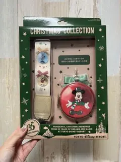 東京ディズニーリゾート ミッキーストラップセット　35周年　クリスマス