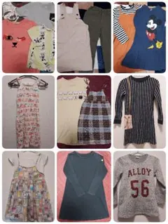 ワンピース　トレーナー　パンツなど　まとめ売り　女の子　130cm